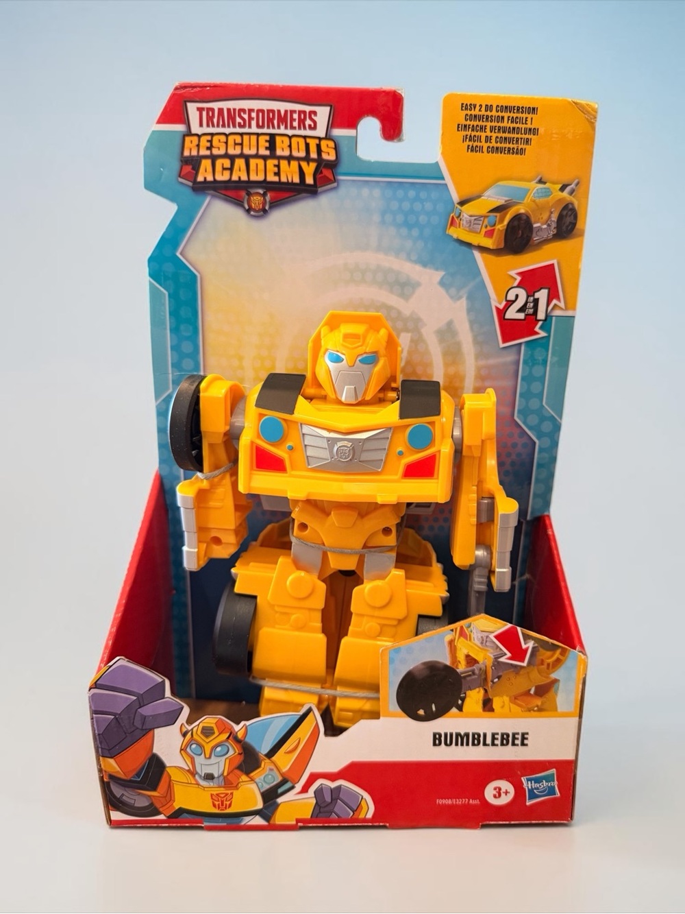 Transformers Rescue Bots Academy Bumblebee 2-in-1 Toy New